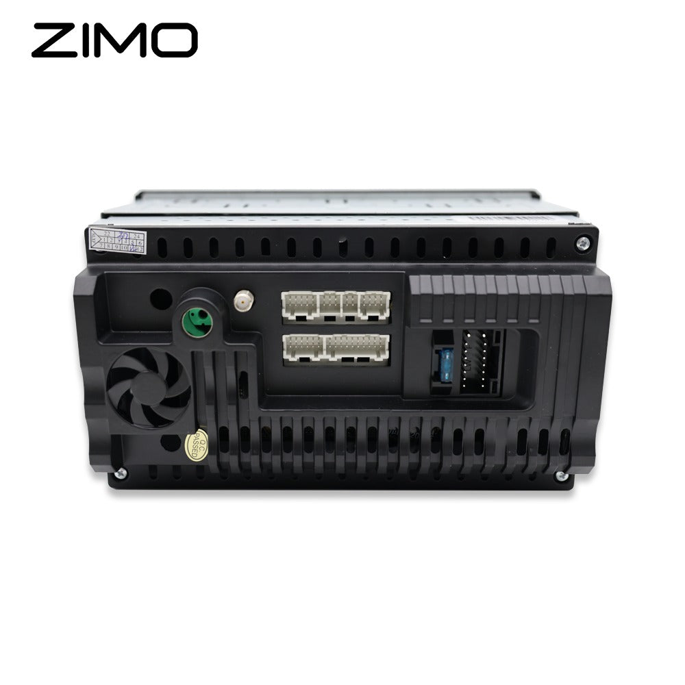 Autorrádio 2 DIN ZIMO Android 13 | CarPlay & Android Auto Wi-Fi/USB | Tela HD