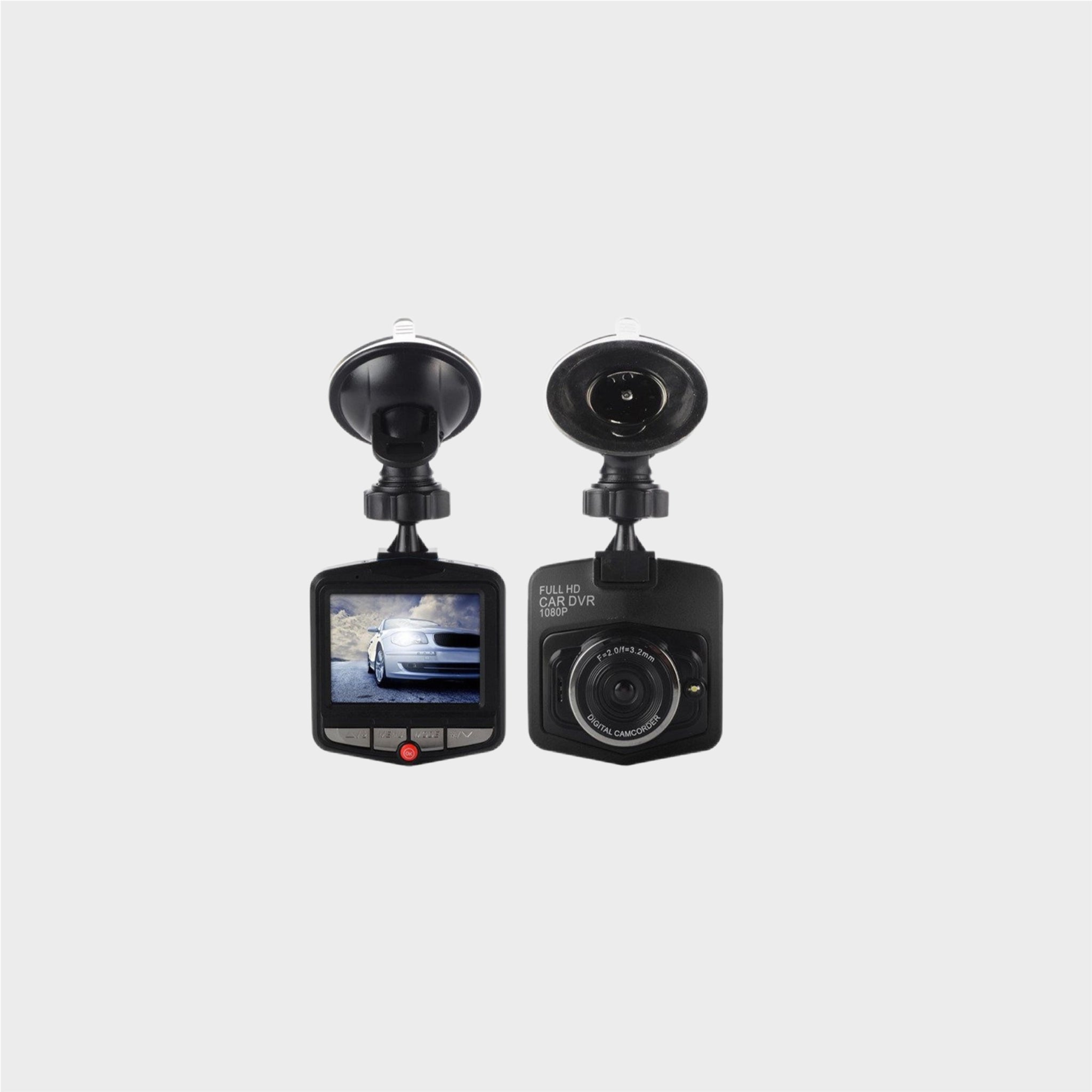 Câmara de Carro Full HD com Ecrã LCD – Gravador de Condução