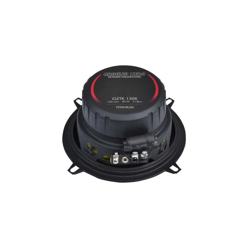 Colunas Ground Zero Titanium GZTC 130.2X 2 Vias Separadas | 13 cm (5”)