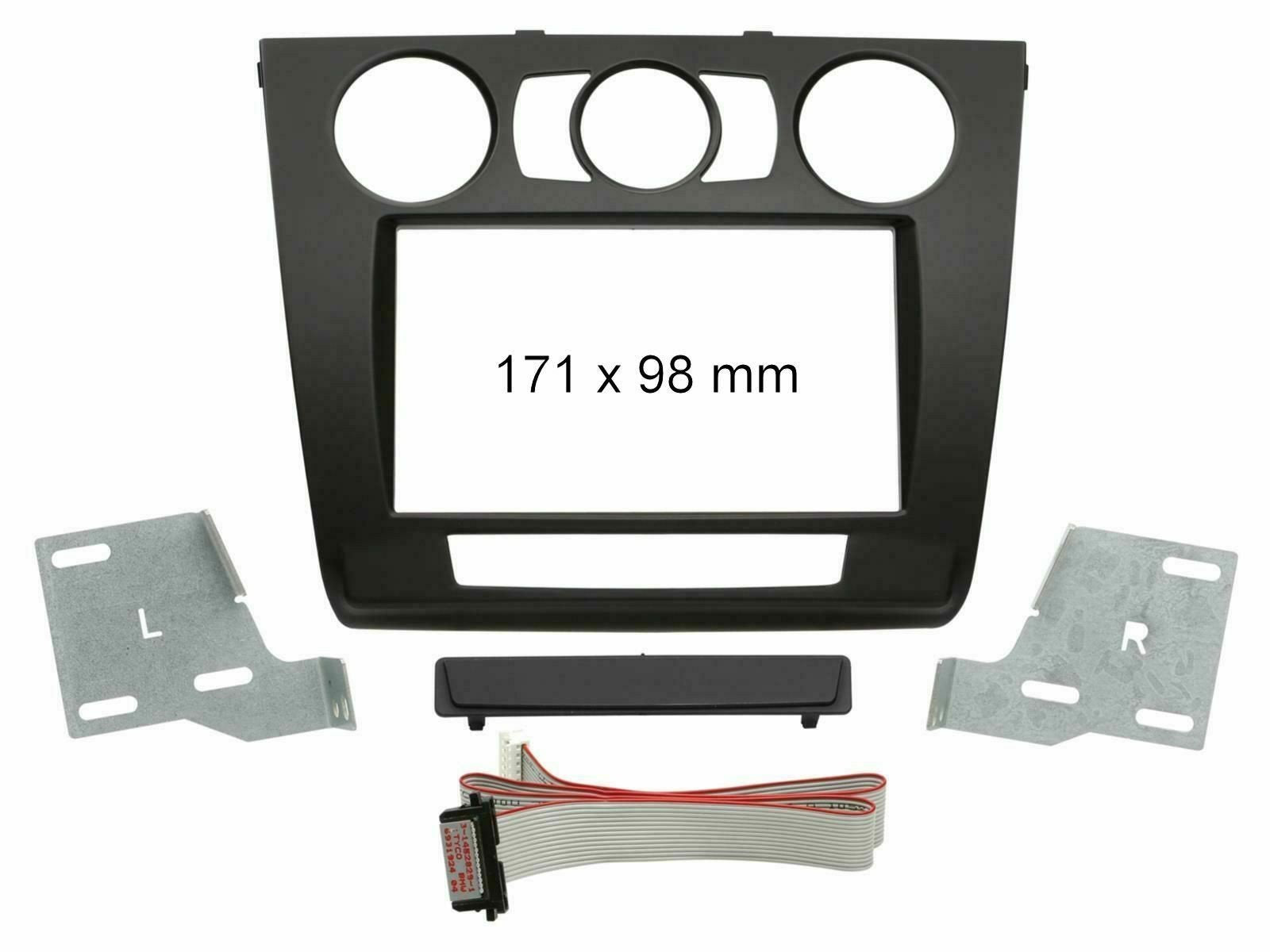 Frente Radio 2DIN BMW Serie 1 E81 E82 E87 E88