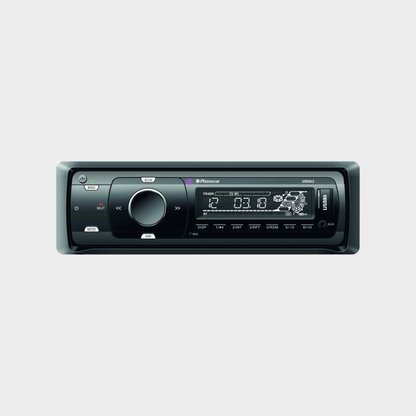 Autorádio USB-SD Receiver 1DIN Deckless com Bluetooth