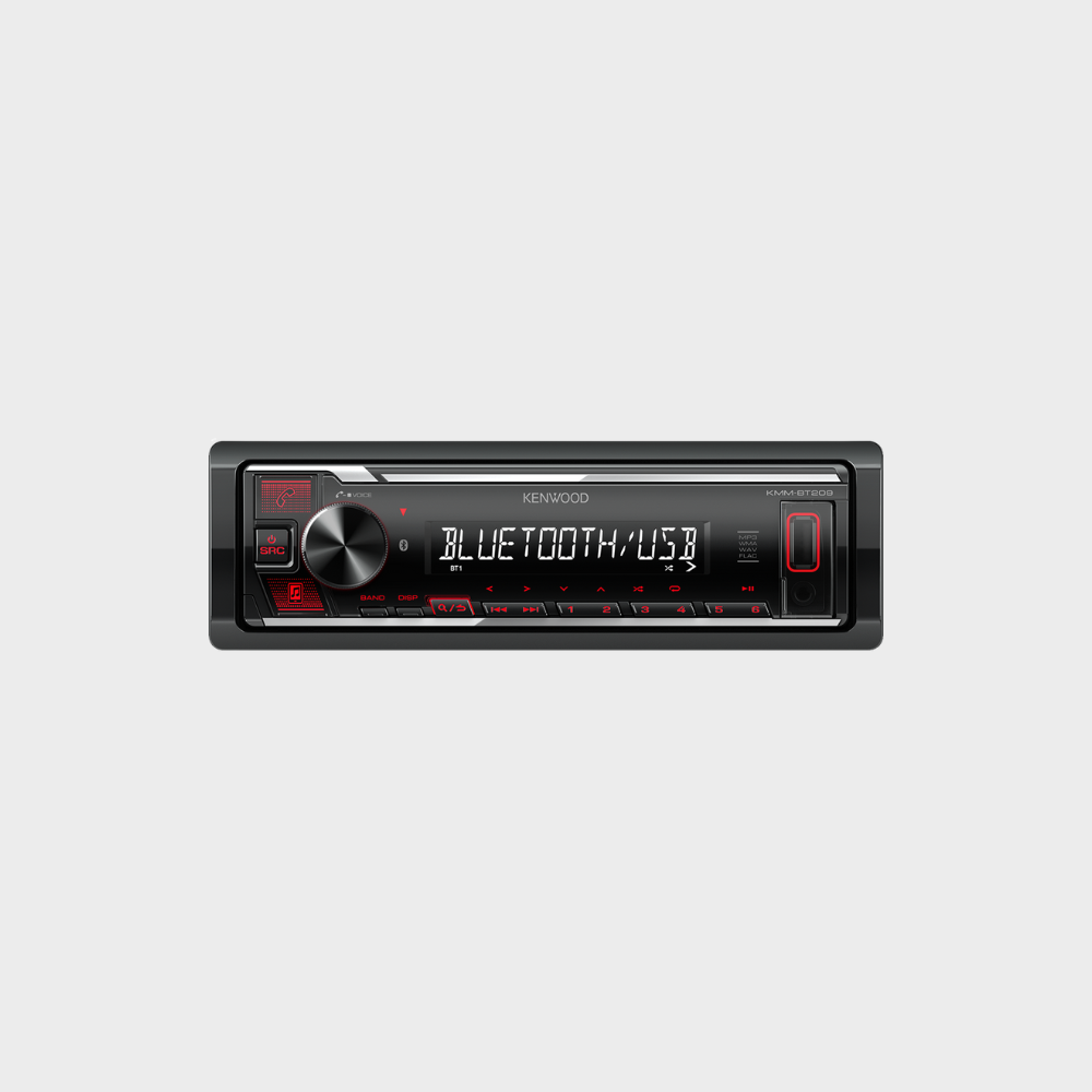 Autorrádio KENWOOD KMM-BT209
