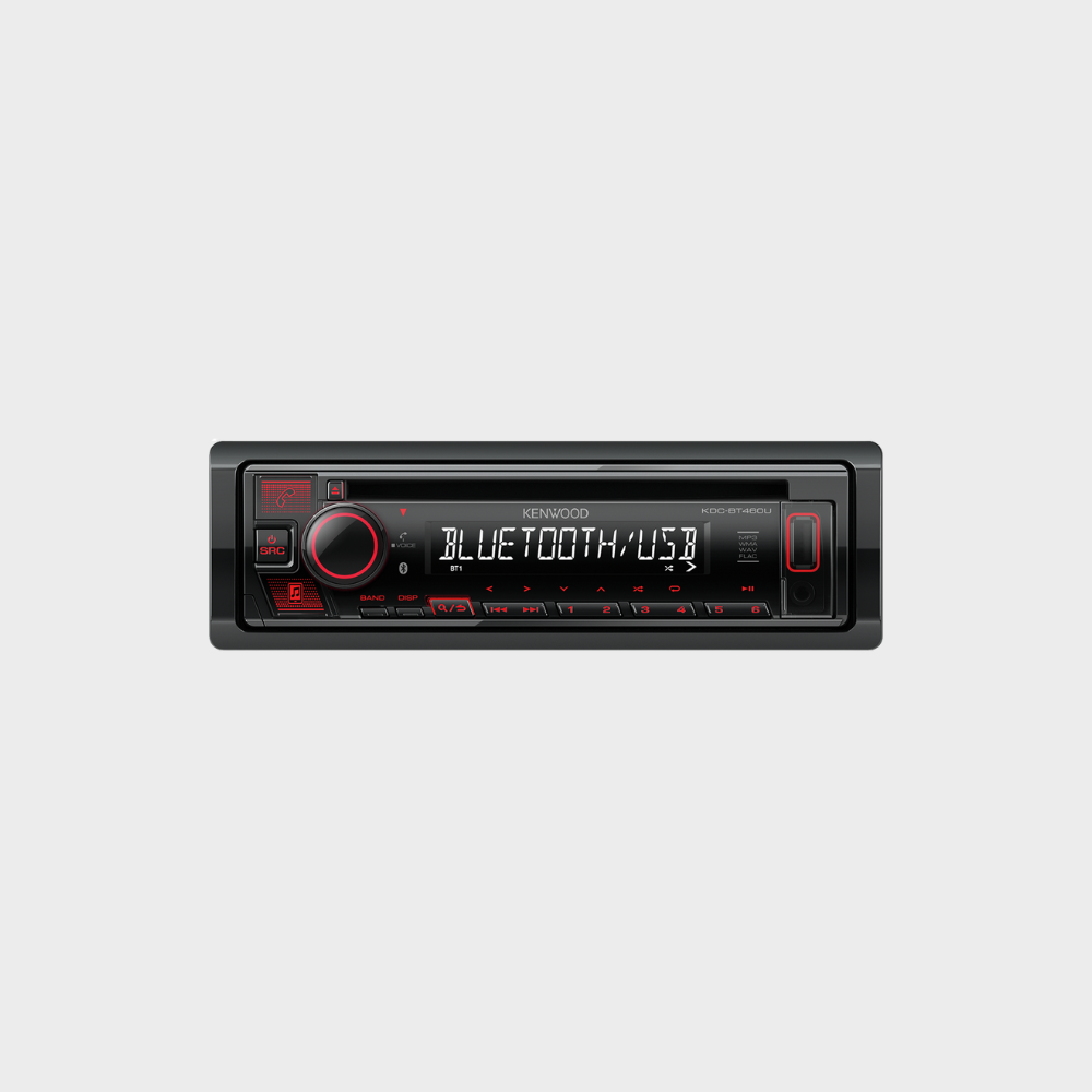 Autorrádio KENWOOD KDC-BT460U