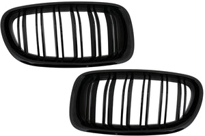 Grelhas Centrais BMW Série 5 F10/F11 (2010+) – Design M Power em Piano Black