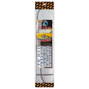 Para-sol Térmico LASER com Ventosas – Tamanho L (145x70cm)