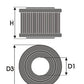 GREEN FILTER R727411 – Filtro de Ar de Substituição para Alfa Romeo Premium