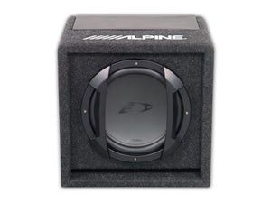 Subwoofer Ativo Alpine SWE-815 8" | 300W Máx / 100W RMS | Bass Reflex | Controlo Remoto