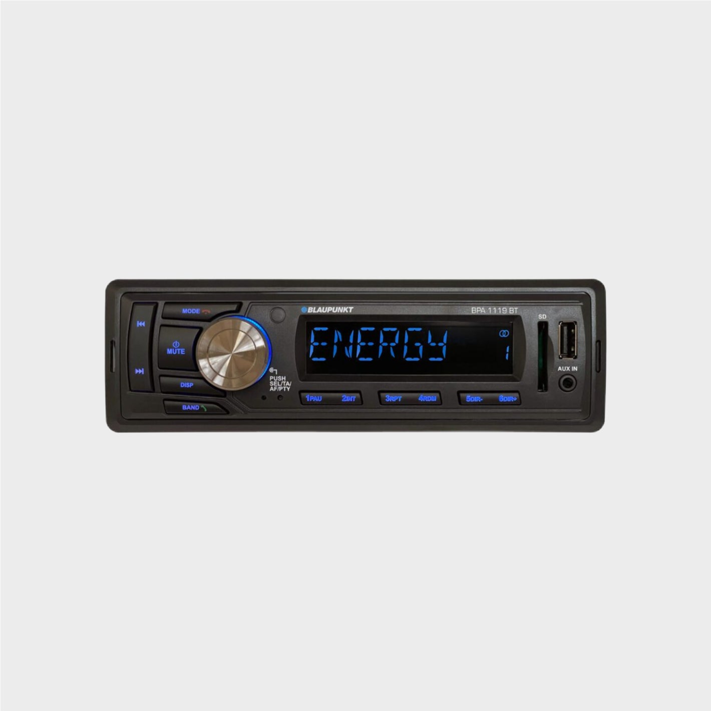 Blaupunkt BPA 1119 BT – Rádio 1 DIN com Bluetooth