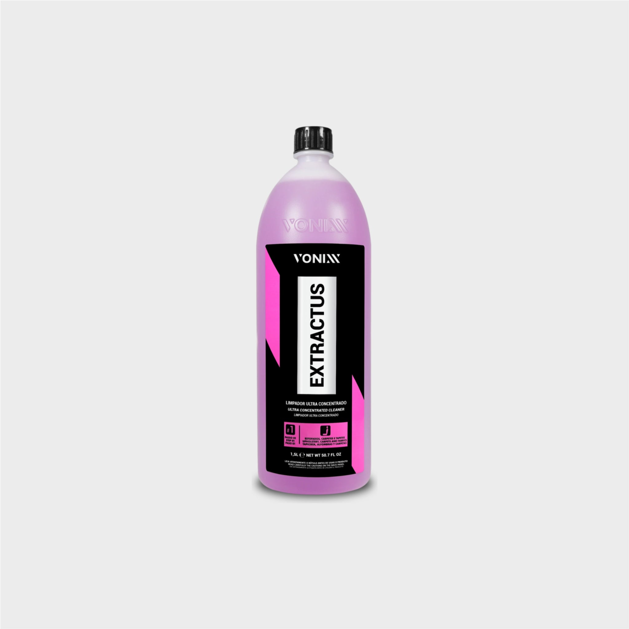 VONIXX Extractus 1,5L – Limpador Profissional para Estofos e Tapetes