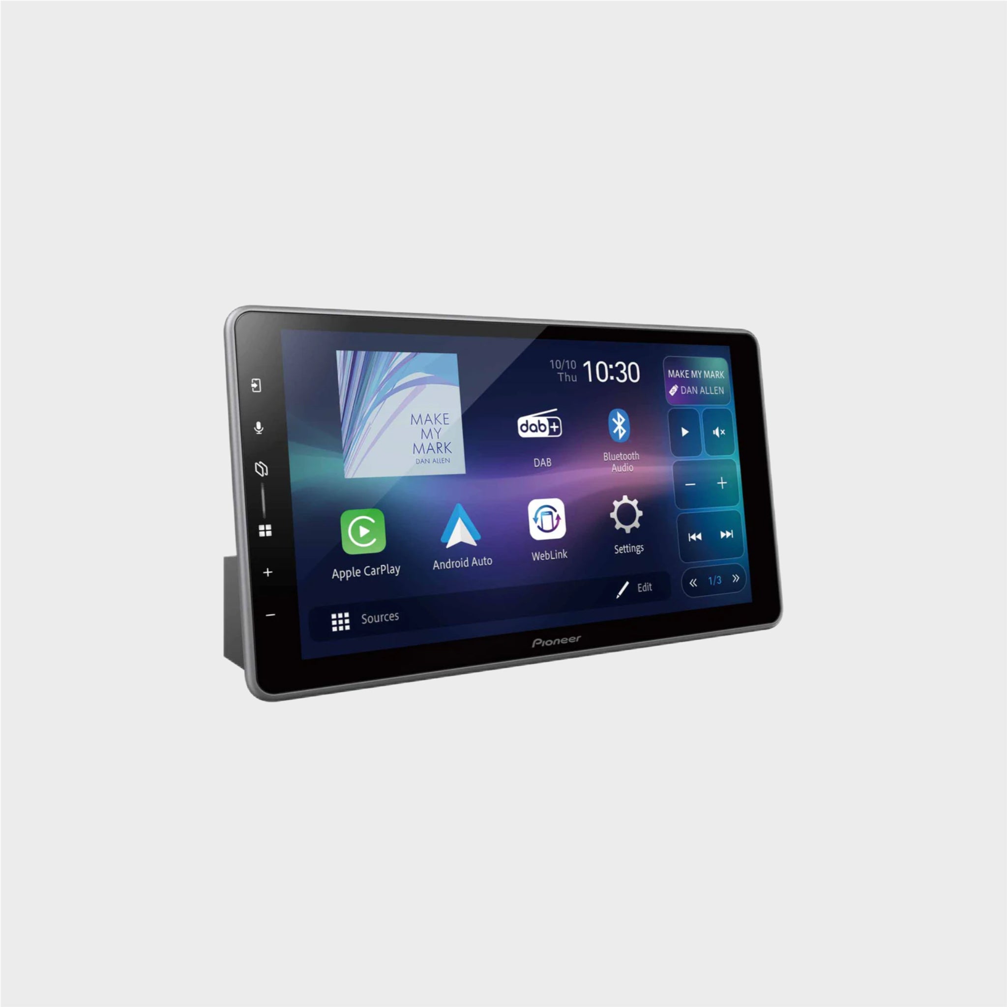 Auto-rádio Multimédia Pioneer SPH-DA97DAB-UNI 9" Apple CarPlay & Android Auto (Wi-Fi, DAB+)