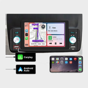BKAP 160W – Autorádio 1 DIN com Ecrã 5" Bluetooth CarPlay/Android Auto Wireless