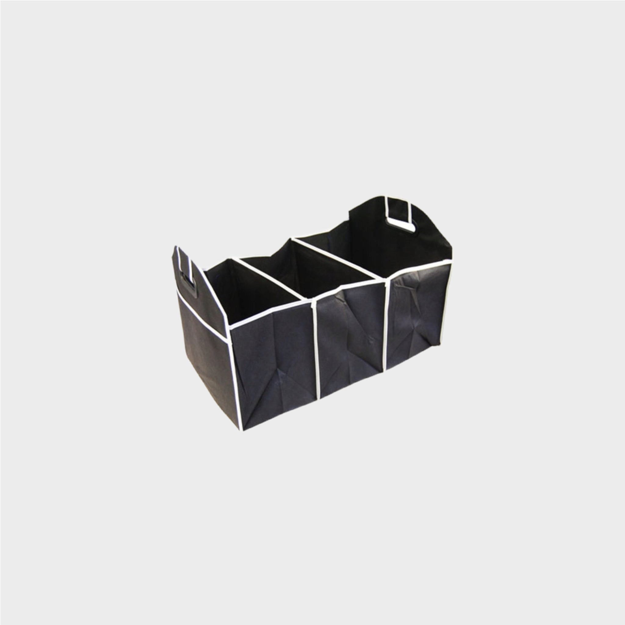 Organizador de Bagageira ABS com 3 Compartimentos – Saco Organizador para Automóvel