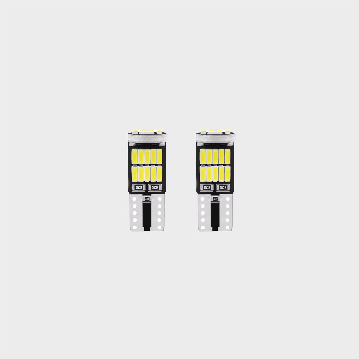 Lâmpadas LED T10 W5W BKAP – Branco Frio | Canbus