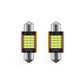 Luzes LED CREE 31mm 6000K 12V-30V (2 Unidades)