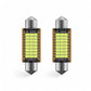 Luzes LED CREE 39mm 6000K 12V-30V (2 Unidades)