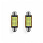 Luzes LED CREE 36mm 6000K 12V-30V (2 Unidades)