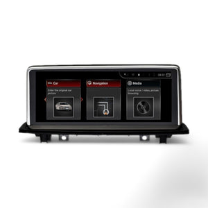 Monitor Android 10.25" BMW NBT EVO Serie 3 4 F30 F31 CarPlay Android Auto