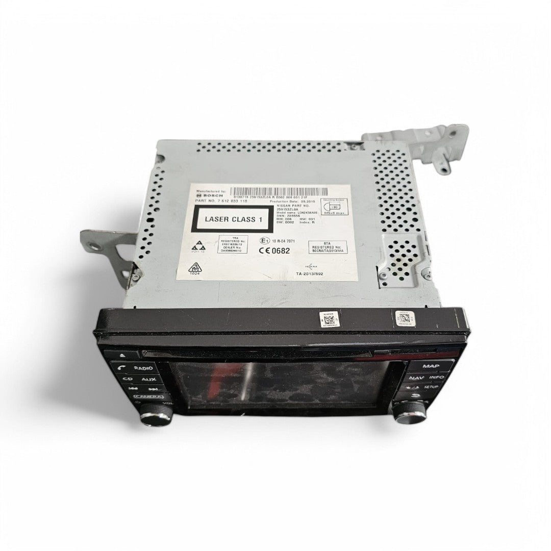 Auto-rádio Original Nissan Pulsar/Juke com Compatibilidade Câmaras 360 – Usado 7612033118