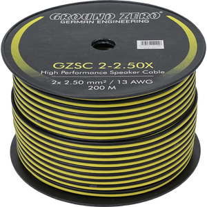 Cabo de Colunas GZSC 2-2.50X 2 x 2.50 mm² | 100% CCA | Flexível