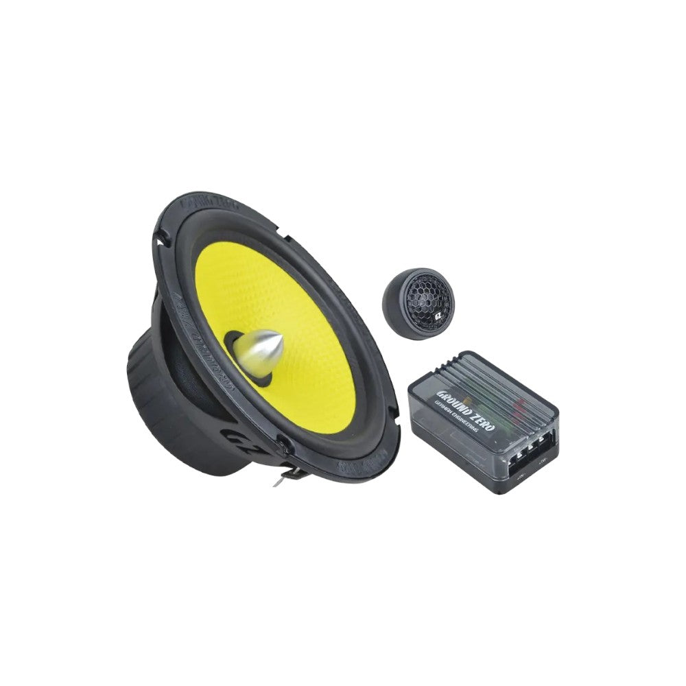 Colunas Ground Zero Titanium GZTC 165.2X 2 Vias Separadas | 16,5 cm (6.5”)