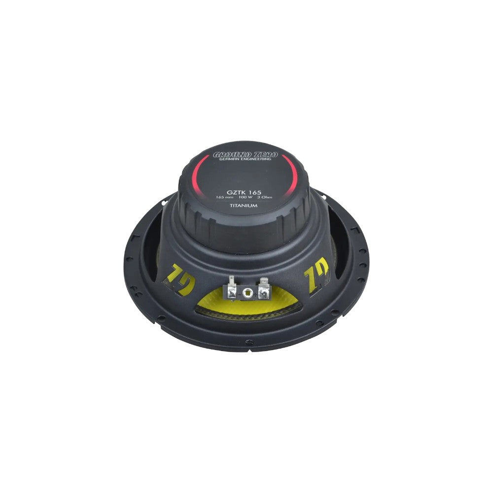 Colunas Ground Zero Titanium GZTC 165.2X 2 Vias Separadas | 16,5 cm (6.5”)