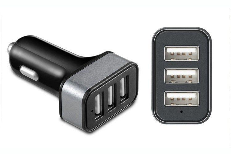 Carregador de isqueiro 3x USB 12V - BKAUTOPARTS
