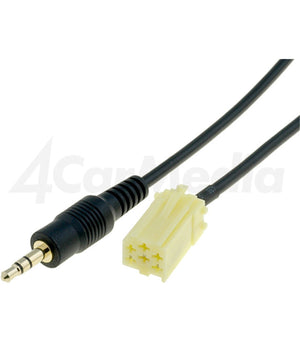 AUXFIAT02 - Cabo adaptador AUX Fiat Alfa Romeo Lancia 0.8m