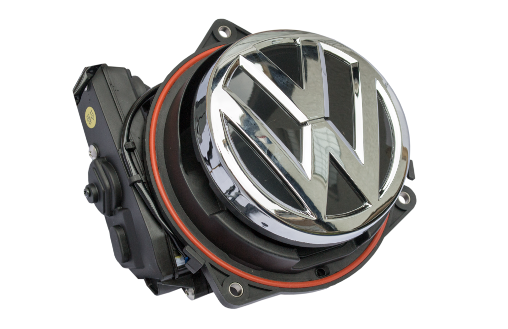 Camara Traseira HD Emblema Motorizada Volkswagen Golf EOS Passat