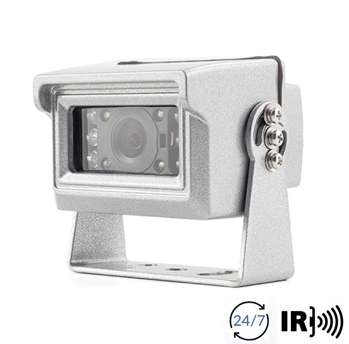 Camara Traseira Universal Veículos Comerciais - Cor Prata