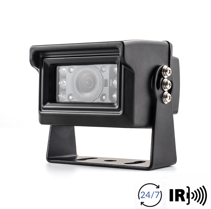 Camara Traseira Universal Veículos Comerciais - Cor Preto