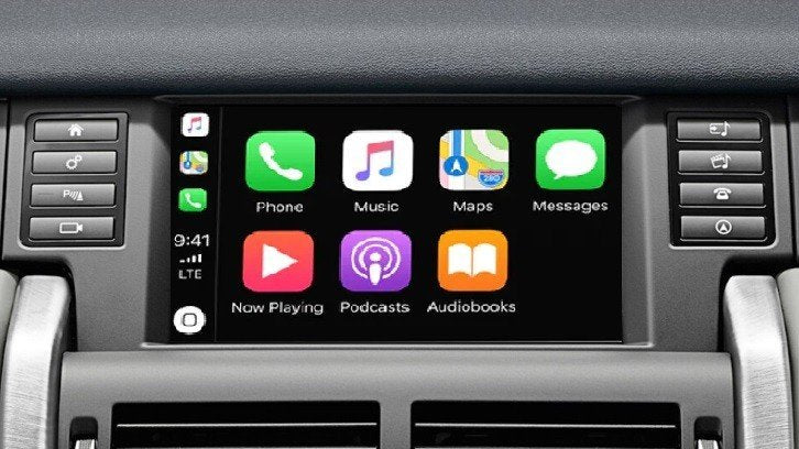 CarPlay Android Auto Camara Land Rover InControl 8" Evoque Sport Discovery