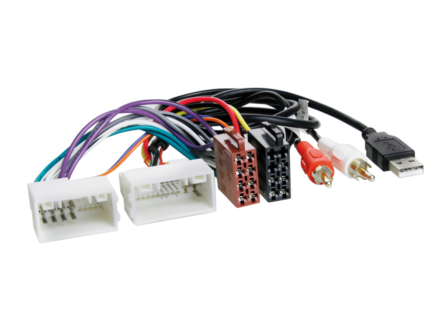 Conector ISO Hyundai Azera Elantra H1 H350 i10 i20 i30 i40 i45 ix35 ix45 Santa Fe Sonata Tucson