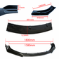 Splitter Dianteiro Universal em ABS Preto Brilhante