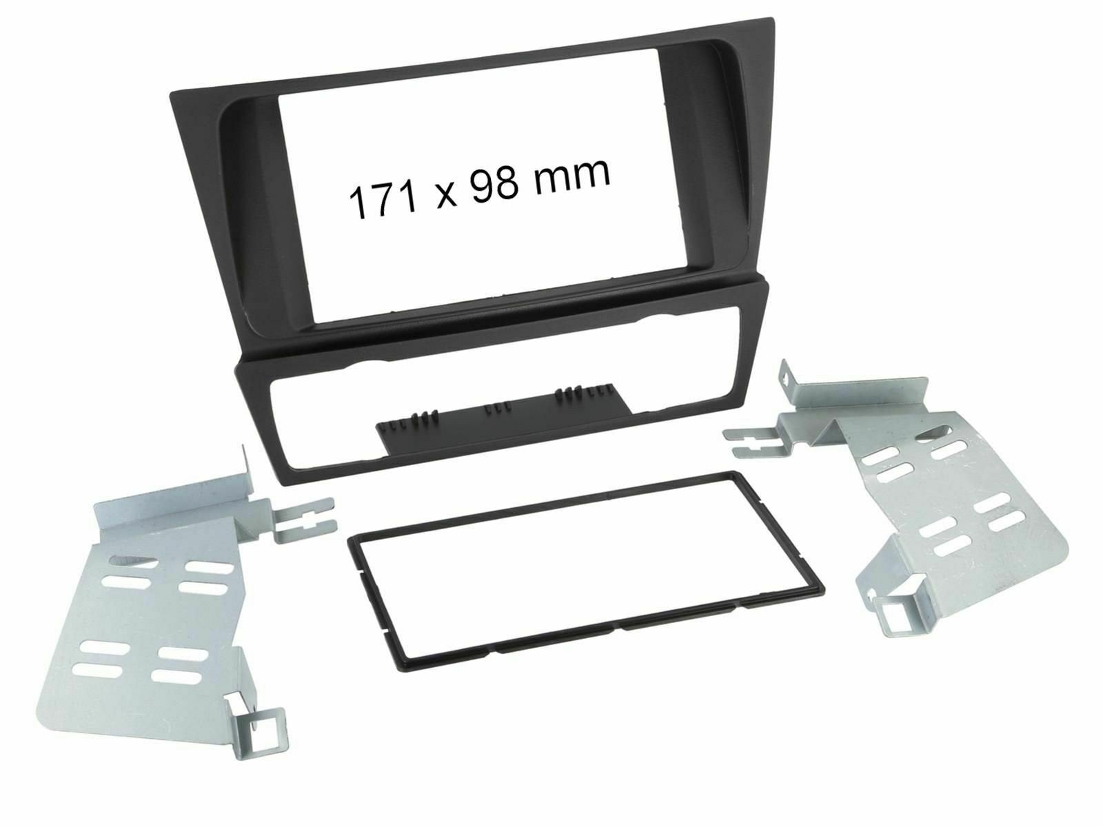 Frente Radio 2DIN BMW Serie 3 E90 E91 E92 E93