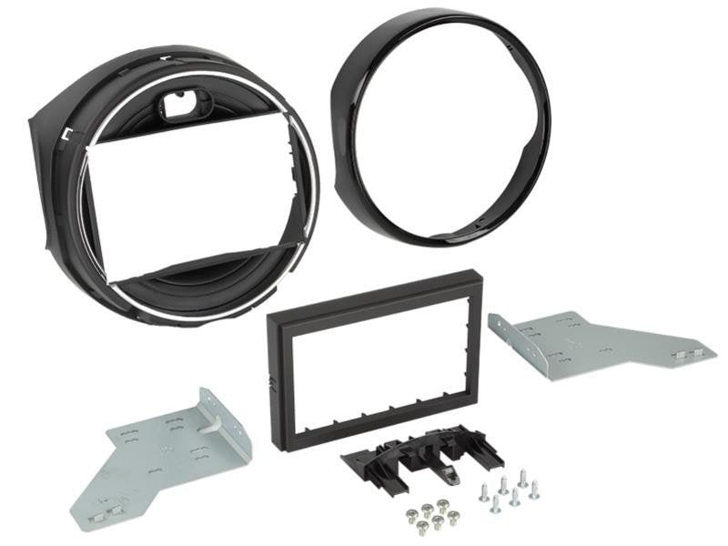 Frente Radio 2Din Mini One Cooper Clubman F54 F55 F56 F57