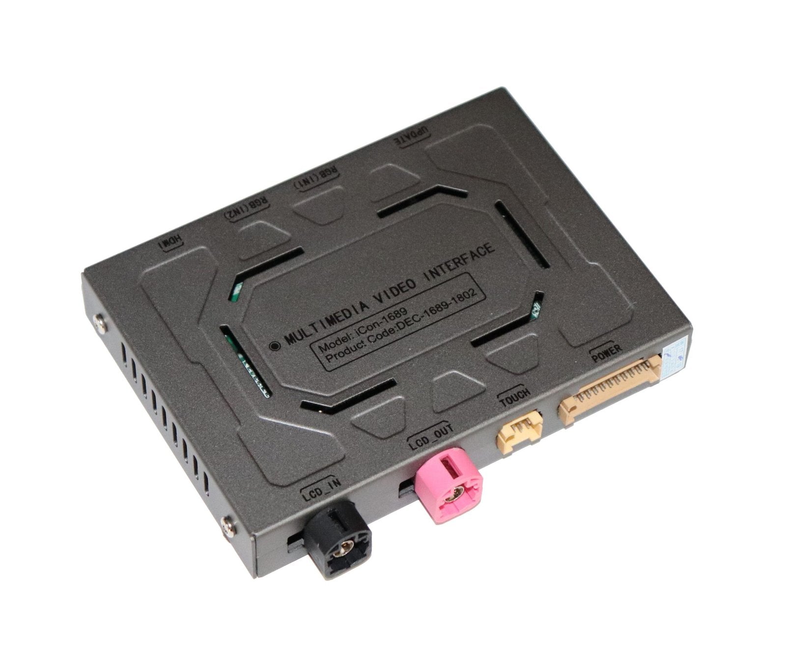 Interface HDMI Camara Frontal Traseira Audi A1 Q3 MMI 3G