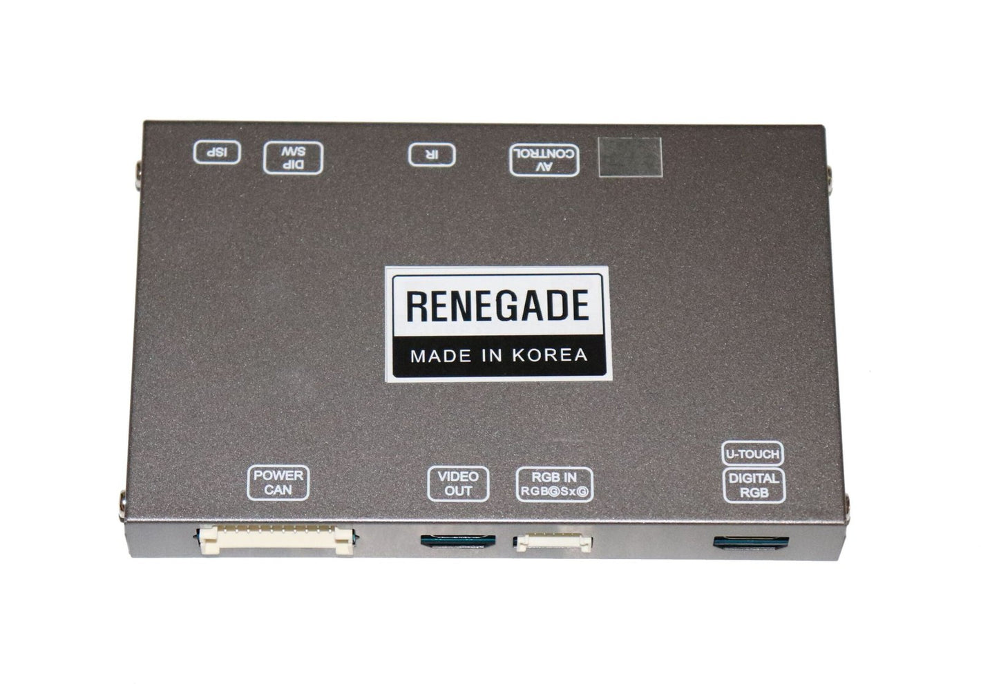 Interface Multimedia AV Video Camara Frontal Traseira Jeep Renegade UCONNECT 6.5"