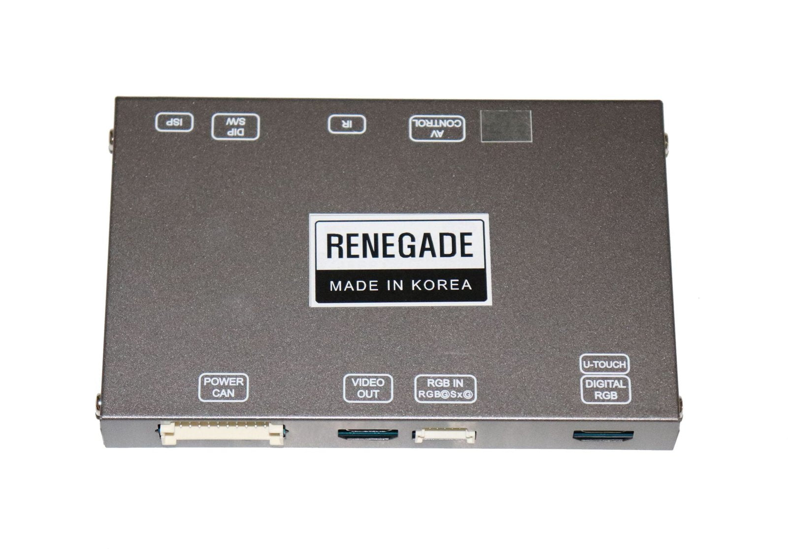Interface Multimedia AV Video Camara Frontal Traseira Jeep Renegade UCONNECT 6.5"