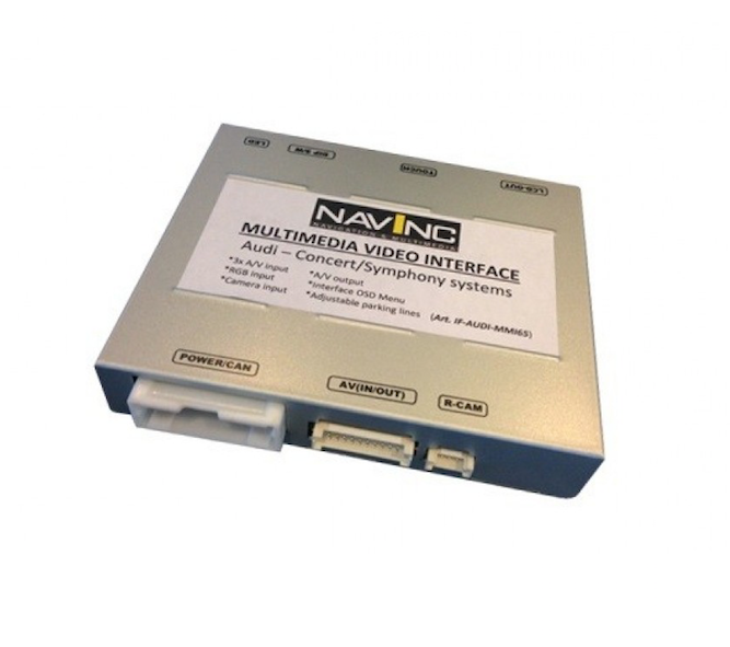Interface Video Camara Traseira Audi A3 TT R8 RNS-E LED