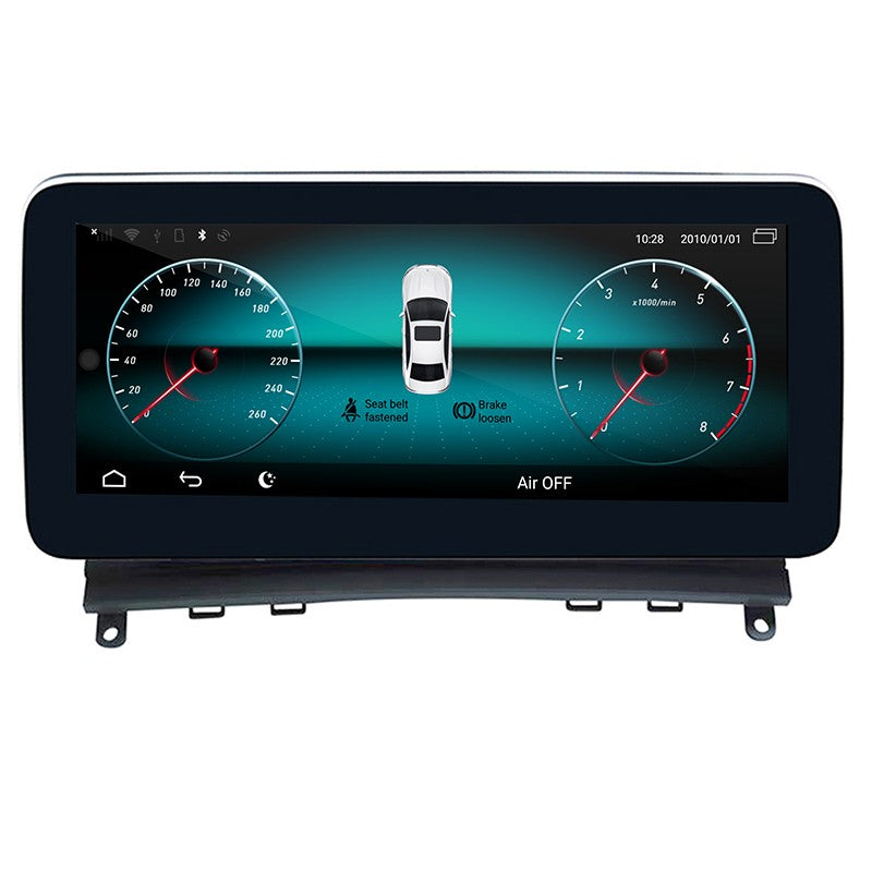 Monitor 10.25” Android 13 para Mercedes NTG4 CarPlay & Android Auto | Compatível com Classe C W204